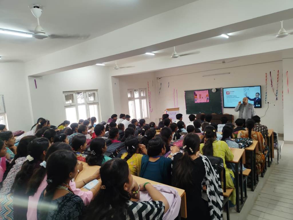 A career counseling lab was organized at Government College Haroli